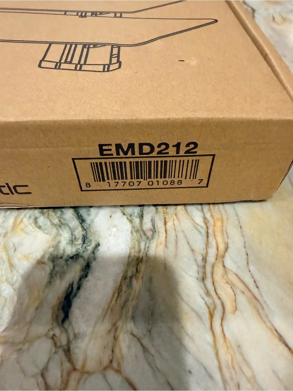NEW Ematic 2 Tier Wall Shelf Mount for Cable Box Router Apple TV Roku Console